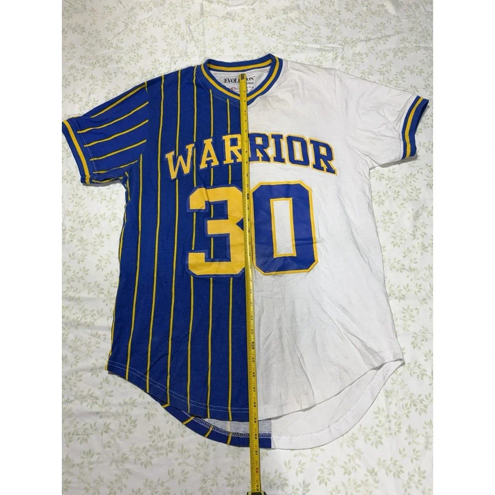 Evolution In Design Golden State Warriors #30 Split Jersey Tee